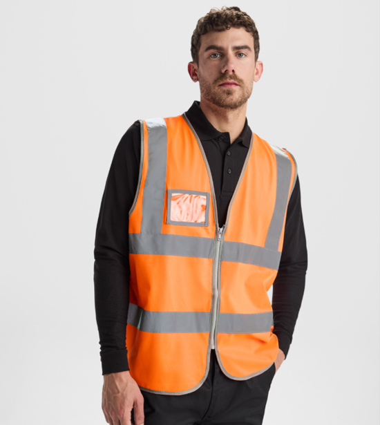 Chaleco de Alta Visibilidad Personalizada con DTF